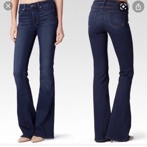 PAIGE Denim Bell Canyon Flares size 26